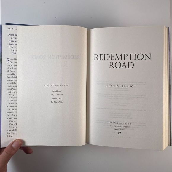 2/$30 -  Redemption Road by John Hart - Picture 8 of 14